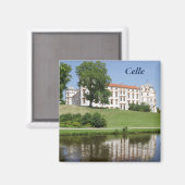 Hertogelijk Paleis in Celle Magneet (Voorkant / Achterkant)