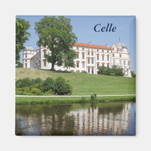 Hertogelijk Paleis in Celle Magneet (Voorkant)
