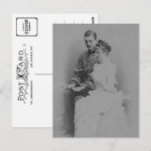 Hertogin Marie-Valerie van Oostenrijk met echtgeno Briefkaart (Voorkant / Achterkant)