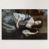 Hertogin van Portsmouth blaast roze kauwgom Legpuzzel (Horizontaal)