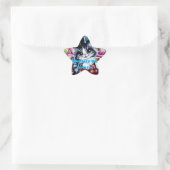 Hertogin Whimsy Kat Ster Sticker (Tas)