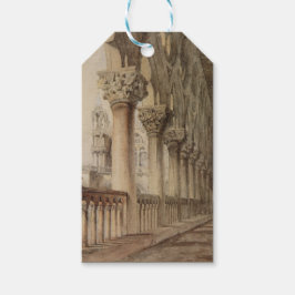 Hertogspaleis (door John Ruskin) Cadeaulabel