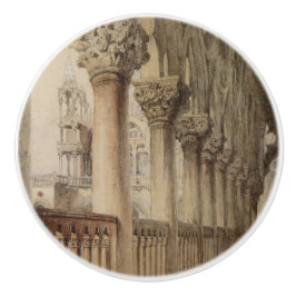 Hertogspaleis (door John Ruskin) Keramische Knop