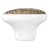 Hertogspaleis (door John Ruskin) Keramische Knop (Zijkant)