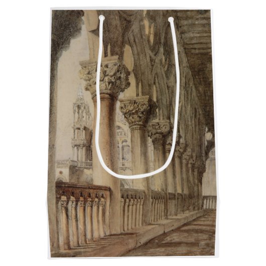 Hertogspaleis (door John Ruskin) Medium Cadeauzakje (Achterkant)
