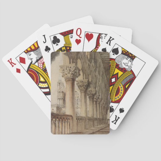 Hertogspaleis (door John Ruskin) Pokerkaarten (Achterkant)