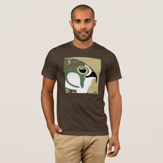 HERU CAMO (HGX LOGO) T-shirt (Voorkant volledig)