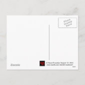 Heruitgave van het Victoriaans Golden Christmas Br Feestdagenkaart (Achterkant)