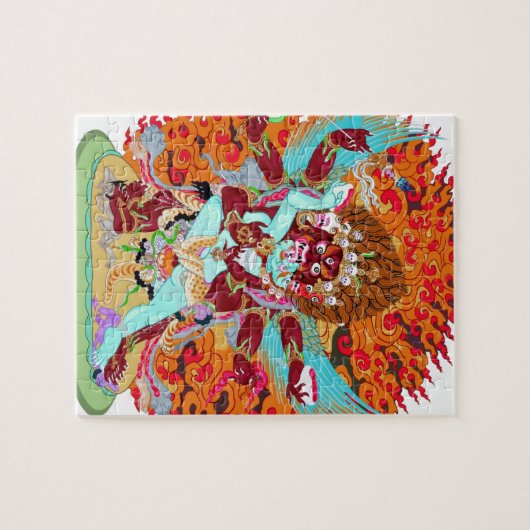 Heruka Buddhist Deity Legpuzzel (Horizontaal)