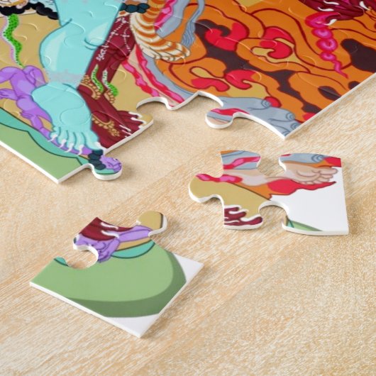 Heruka Buddhist Deity Legpuzzel (Zijkant)