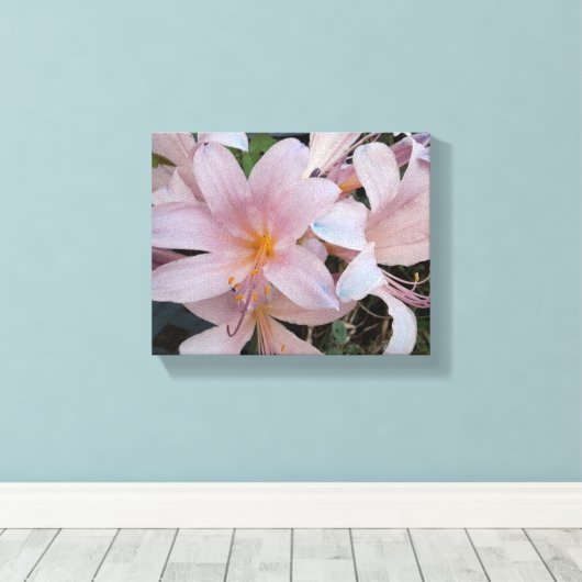 Herurrectie Lily Canvas Afdruk (Insitu (Houten vloer))