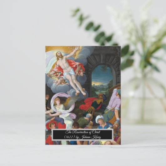 Herurrectie van Christus Briefkaart (Staand voorkant)