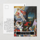 Herurrectie van Christus Briefkaart (Voorkant / Achterkant)