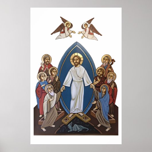 Herurrectie van het Poster van Christus pictuer (Voorkant)