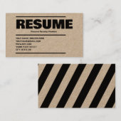 Hervatten Kraft Visitekaartje (Voorkant / Achterkant)