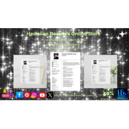 Hervatten Sjabloon met Foto 10 Briefhoofd