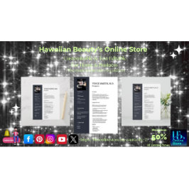 Hervatten Sjabloon met Foto 6 Briefhoofd