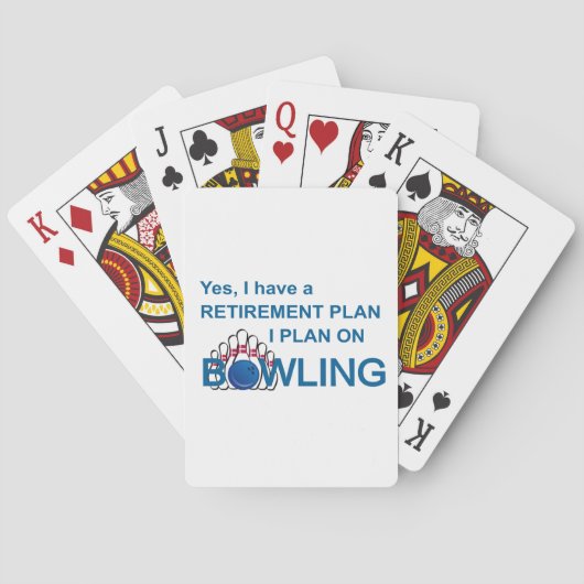 HERVATTINGSPLAN - BOWLING POKERKAARTEN (Achterkant)