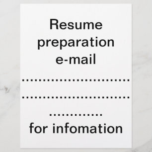 Hervatvoorbereiding Flyer