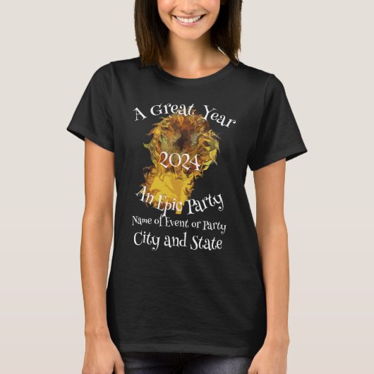 Hervereniging middelbare school verjaardagsvakanti t-shirt (Voorkant)