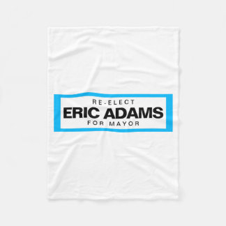 Herverkiezing Eric Adams als burgemeester van New  Fleece Deken