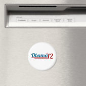 Herverkiezing Obama '12 Magneet (Insitu (Vaatwasser))