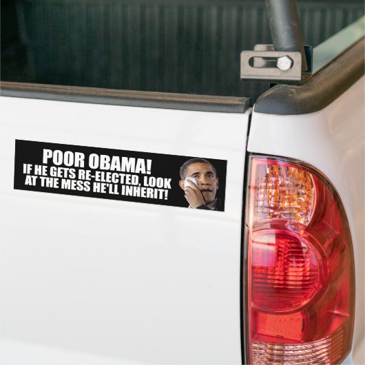 Herverkiezing Obama - 2012 Bumpersticker (Op Truck)