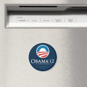 Herverkiezing President Barack Obama 2012 Magneet (Insitu (Vaatwasser))
