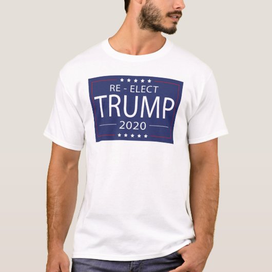 Herverkiezing Trump 2020 T-shirt (Voorkant)