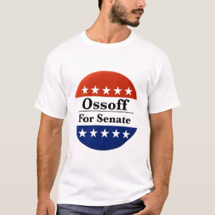 Herverkiezing van senator John Ossoff in Georgië i T-shirt