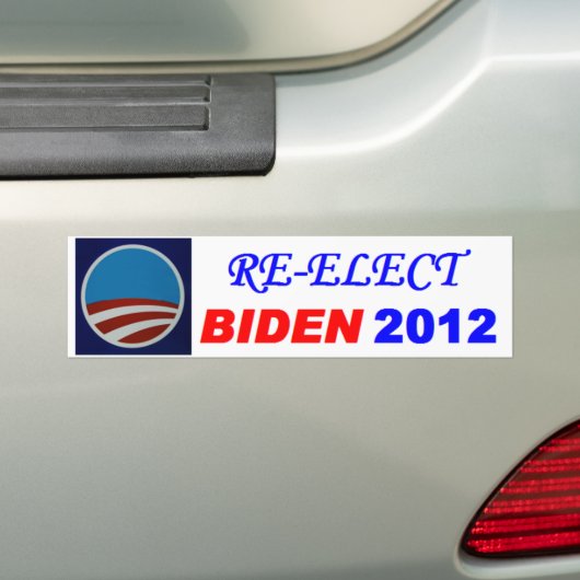 HERVERKIEZINGSBIDEN 2012 BUMPERSTICKER (Op auto)