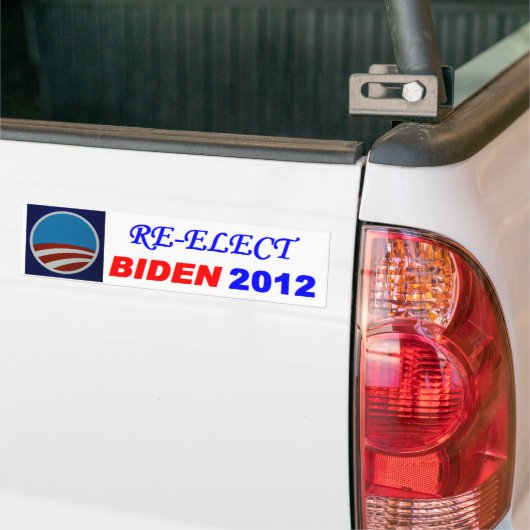 HERVERKIEZINGSBIDEN 2012 BUMPERSTICKER (Op Truck)