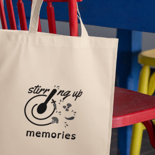 Hervonden Herinneringen Eten Liefhebber Chef Koken Tote Bag