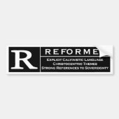 Hervormde Bumpersticker (Voorkant)