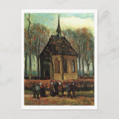Hervormde kerk in Nuenen, Van Gogh Fine Art Briefkaart (Voorkant)