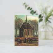 Hervormde kerk in Nuenen, Van Gogh Fine Art Briefkaart (Staand voorkant)