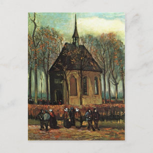 Hervormde kerk in Nuenen, Van Gogh Fine Art Briefkaart