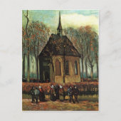 Hervormde kerk in Nuenen, Van Gogh Fine Art Briefkaart (Voorkant)