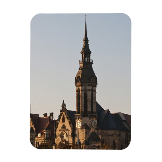 Hervormde Kerk Leipzig, Duitsland Magneet (Verticaal)