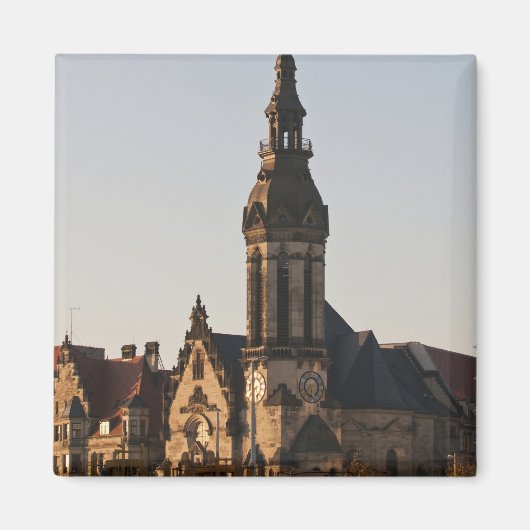 Hervormde Kerk Leipzig, Duitsland Magneet (Voorkant)