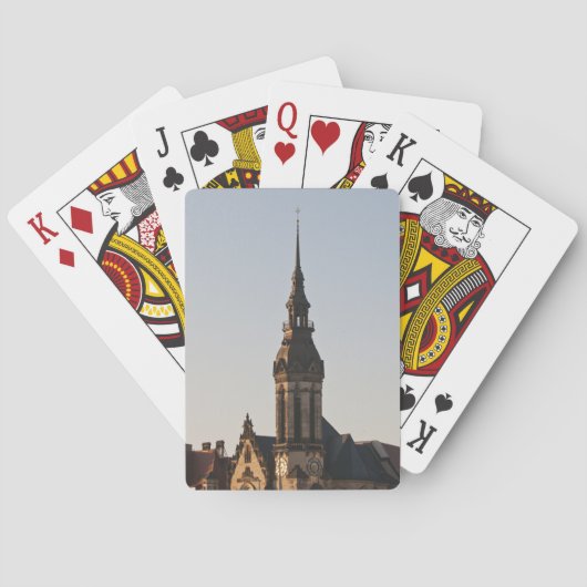 Hervormde Kerk Leipzig, Duitsland Speelkaarten (Achterkant)