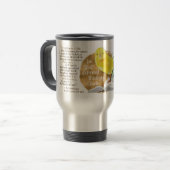 "Hervormde theologiekreet" Travel Mug Reisbeker (Voorkant links)