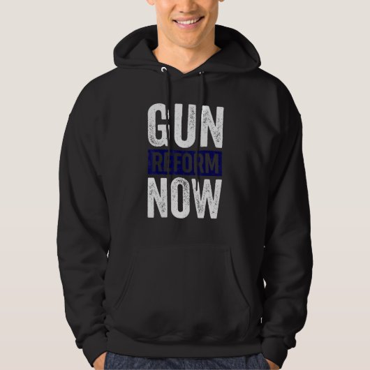 Hervorming van het pistool Nu geen dag van Pistool Hoodie (Voorkant)