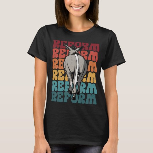 Hervormings-T-shirt T-shirt (Voorkant)