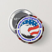 Hervormingspartij Eagle 3 Ronde Button 5,7 Cm (Voorkant /achterkant)