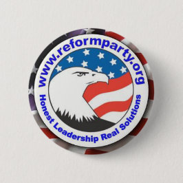 Hervormingspartij Eagle 3 Ronde Button 5,7 Cm