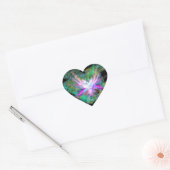 Herz Aufkleber positive Energie Hart Sticker (Envelop)