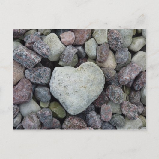 Herz aus Stein Briefkaart (Voorkant)