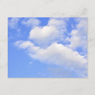 Herz aus Wolken Briefkaart