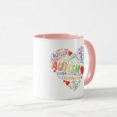 Herz - Autismus Mok (Voorkant rechts)